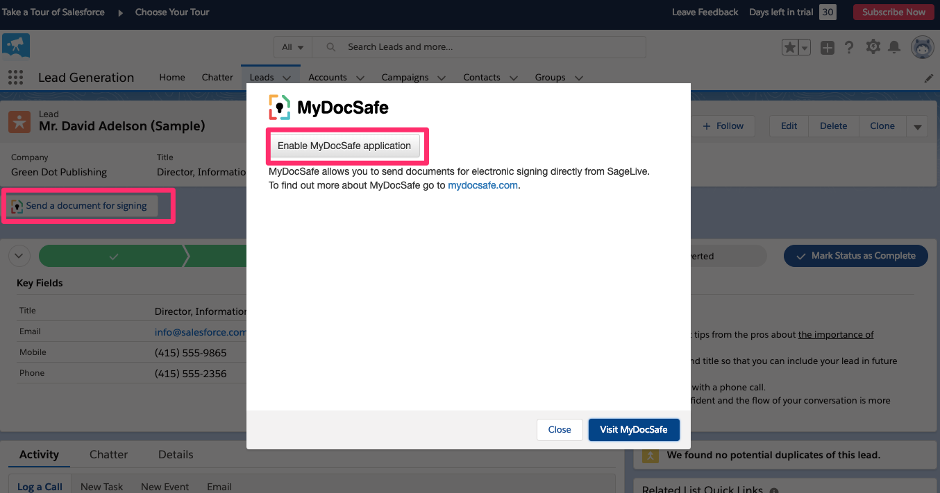 mydocsafe customer portals