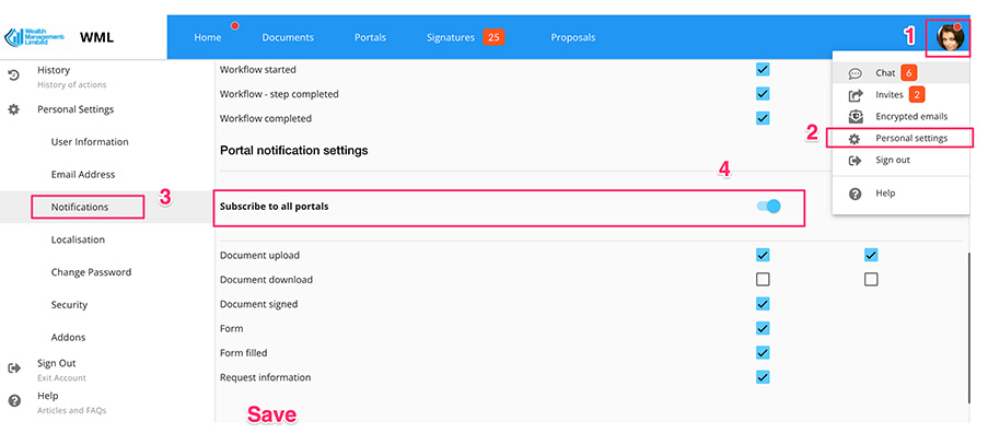 mydocsafe client portals