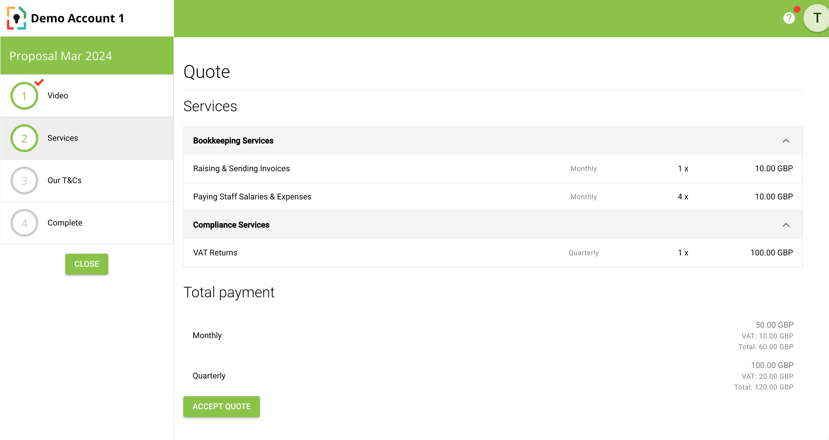 MyDocSafe Business Proposal example 3 GBP